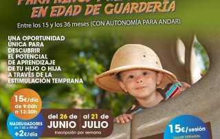 Colonias de verano para niños y niñas en edad de guardería