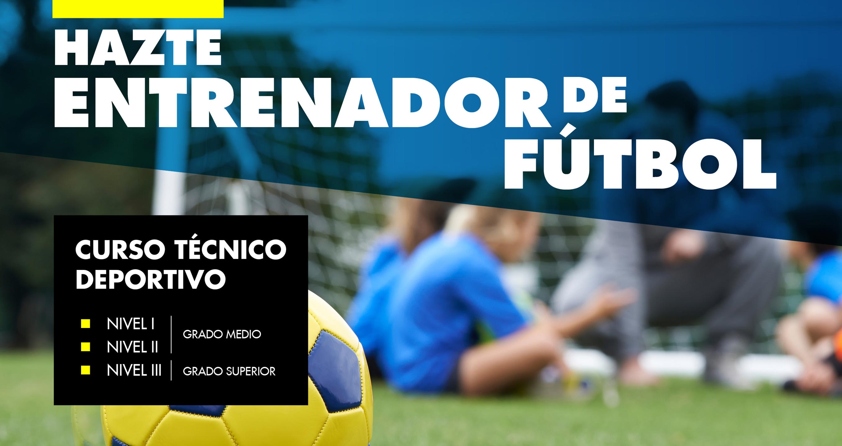 Cursos de entrenador de futbol