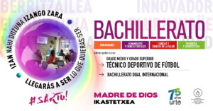 Bachillerato - Formación - Colegio en Bilbao - Madre de Dios Ikastetxea
